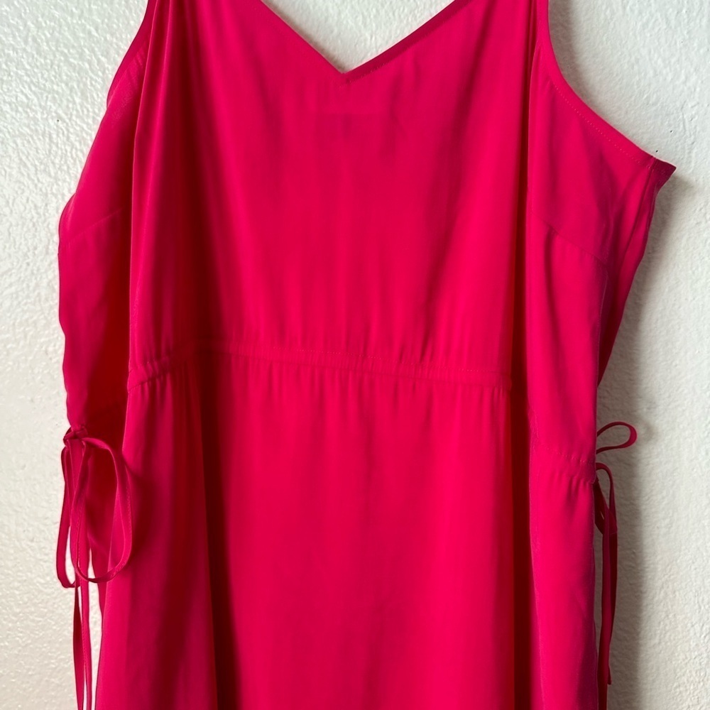 Universal Thread Hot Pink Cami Summer Outdoor Boho Midi Large Dress - Picture 8 of 8
